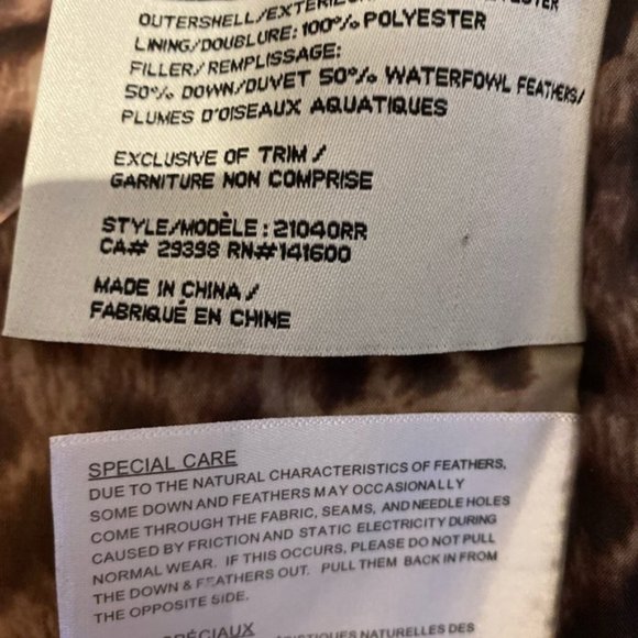 Rino Rossi down puffer coat - Picture 4 of 7